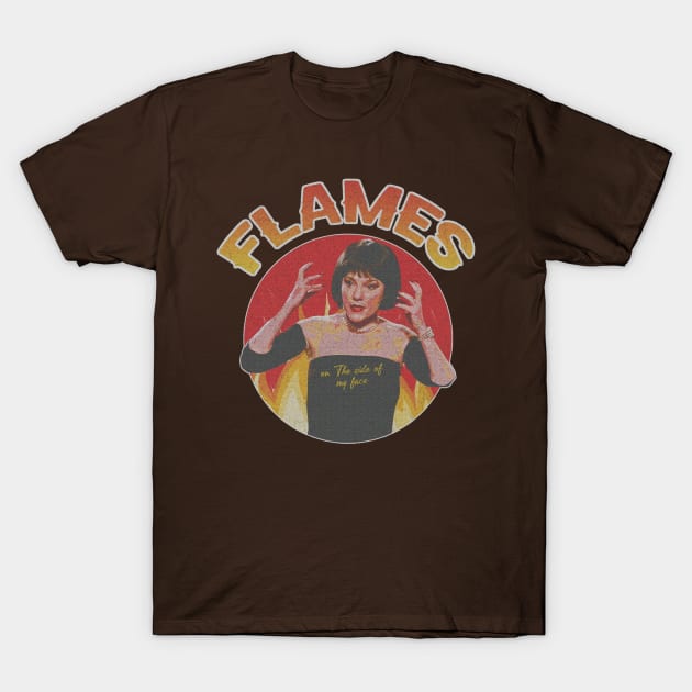 Clue Movie Flames <> Graphic Design T-Shirt by RajaSukses